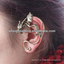 Venda quente bracelete de ouvido de dragão individual clipe de orelha brinco vintage EC04
